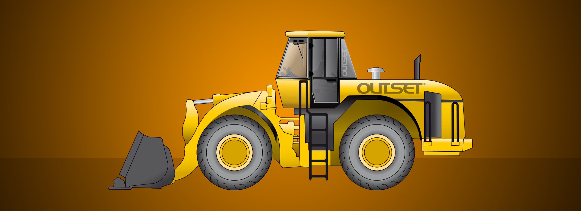 Prodotti di pesatura a bordo Outset su pala